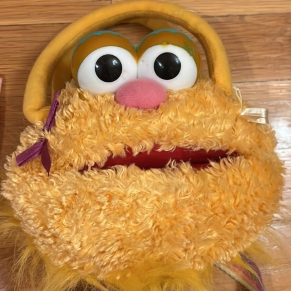 CUTE GROUCH BAG for Kids Pocketbook Purse unisex Sesame Monster Bag for Kids - Picture 6 of 7